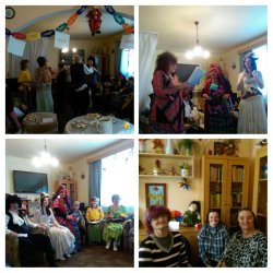 Fašiangové posedenie v DD a DSS Stredisko v Novej Bašte
