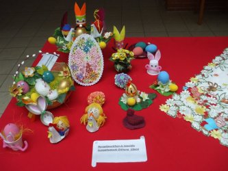 Výstava veľkonočných kraslíc