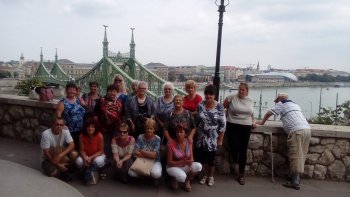 Výlet s klientmi do Budapešti
