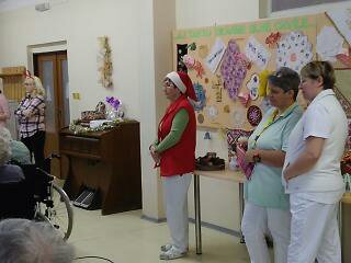 Návšteva Mikuláša v Domove dôchodcov a domove sociálnych služieb Rimavská Sobota