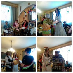 Fašiangové posedenie v DD a DSS Stredisko v Novej Bašte