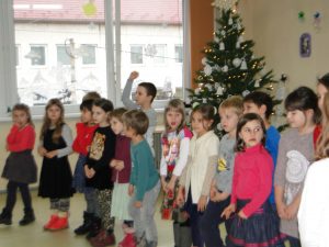 Posedenie s Mikulášom