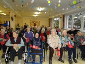 Posedenie s Mikulášom