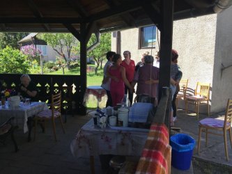 Májová opekačka v DD a DSS –Stredisko v Novej Bašte