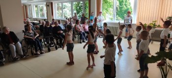 Vystúpenie  detí z MŠ