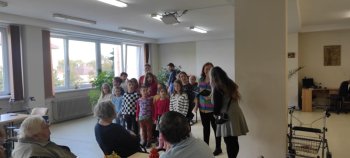 Vystúpenie detí z Evanjelickej ZŠ Z. Oravcovej