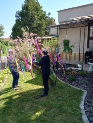 Vítanie mája a tradičná opekačka v Novej Bašte