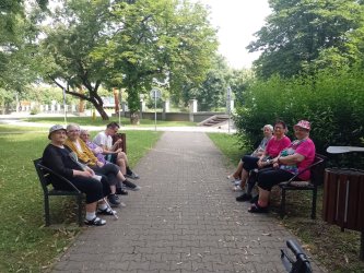 Piknik v záhrade 1. Mája