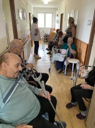 Oslava pri príležitosti životného jubilea 90 rokov - Posedenie s jubilantmi