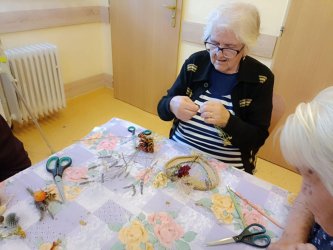 Príprava jesennej výzdoby