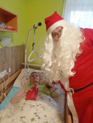 Mikuláš v našom zariadení sociálnych služieb