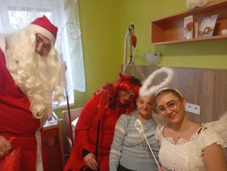 Mikuláš v našom zariadení sociálnych služieb