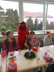 Mikuláš v našom zariadení sociálnych služieb