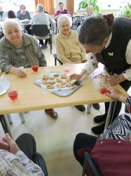 Spoločné veľkonočné dopoludnie so študentmi