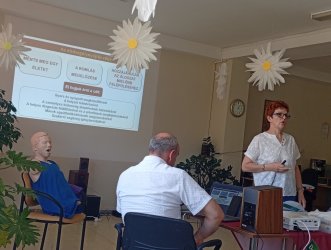 Prednáška o prvej pomoci pre zamestnancov sociálnych služieb