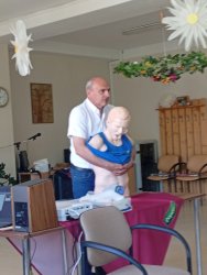 Prednáška o prvej pomoci pre zamestnancov sociálnych služieb