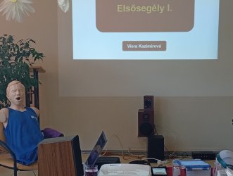 Prednáška o prvej pomoci pre zamestnancov sociálnych služieb